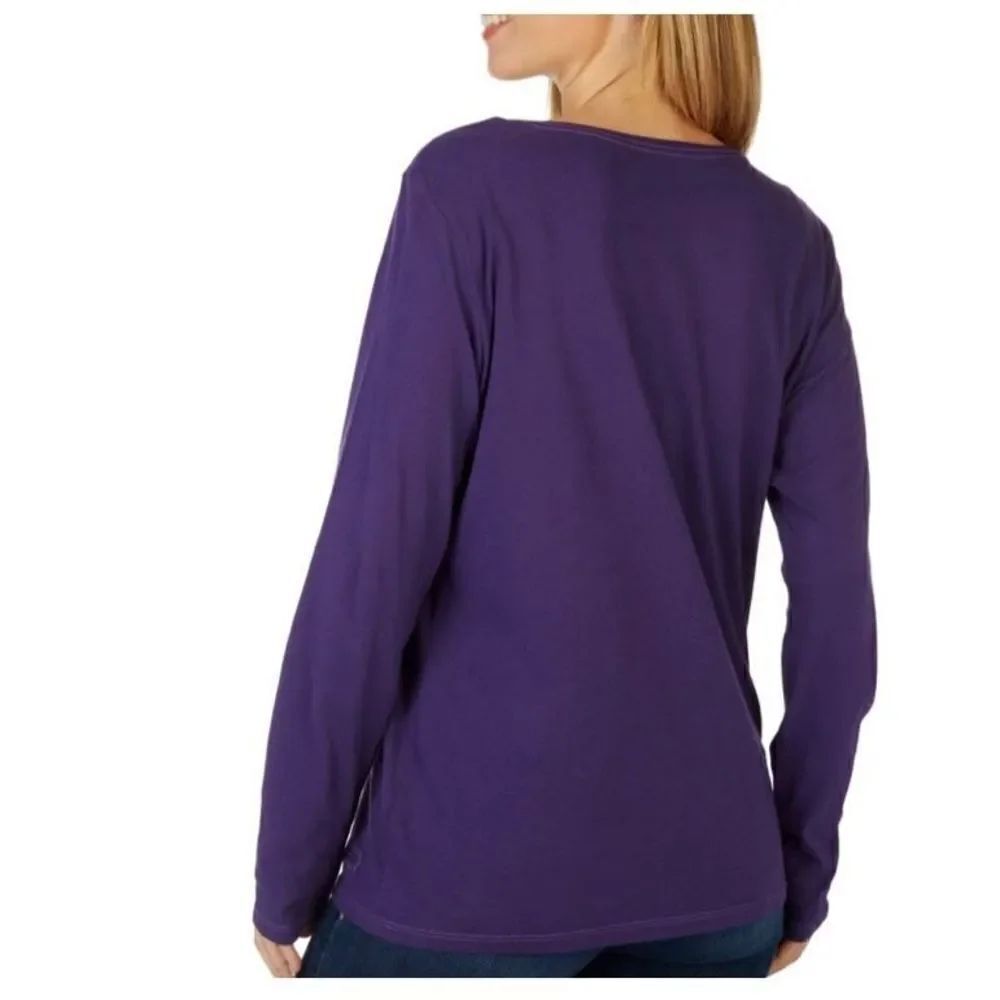LIFE IS GOOD Womens XXLARGE Beagles Long Sleeve Tee - Picture 7 of 10